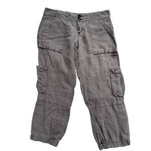 Sanctuary Clothing‎ Women's Size 25 Getaway Linen Capris Pants